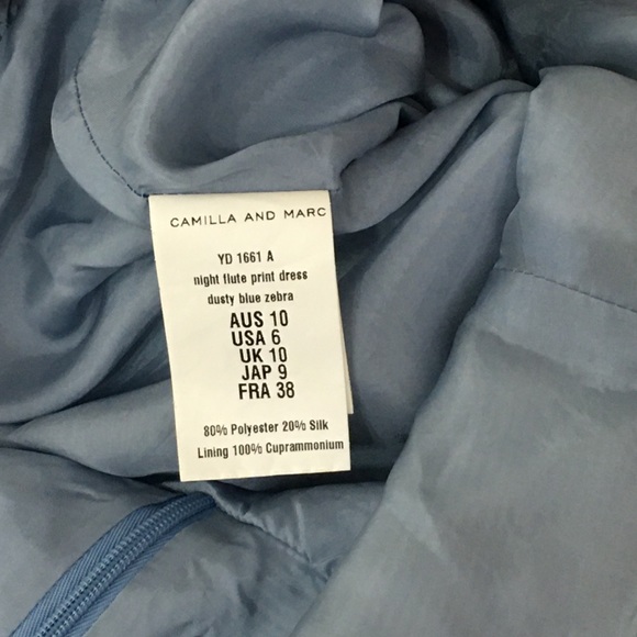 CAMILLA AND MARC Night Flute Print Flare Dress - Picture 10 of 16